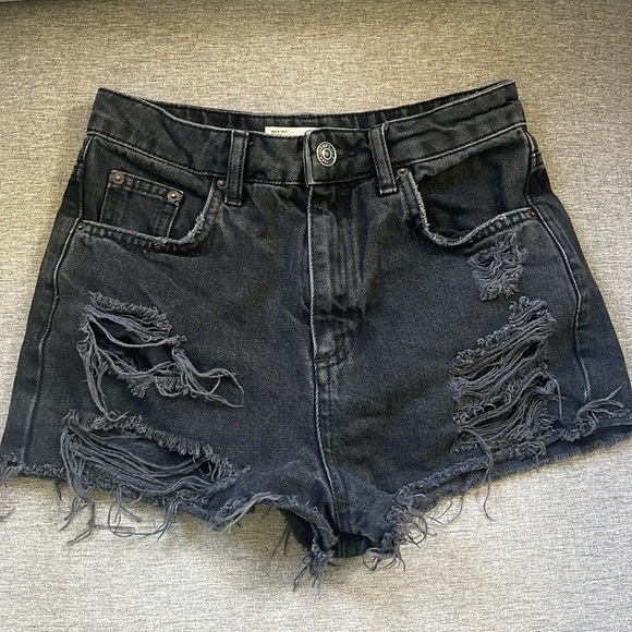 Topshop Pants - Topshop • Moto Mom Jean Shorts